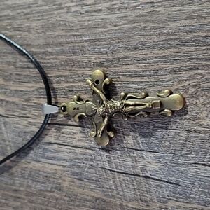 New cross Necklace